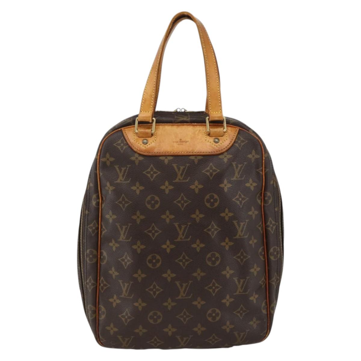 LOUIS VUITTON Monogram Excursion Hand Bag M41450 LV Auth BA11094
