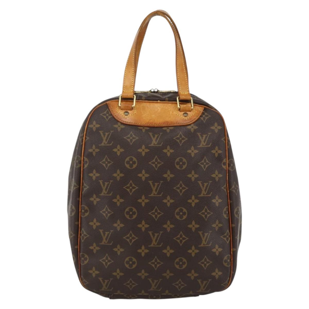 LOUIS VUITTON Monogram Excursion Hand Bag M41450 LV Auth BA11094