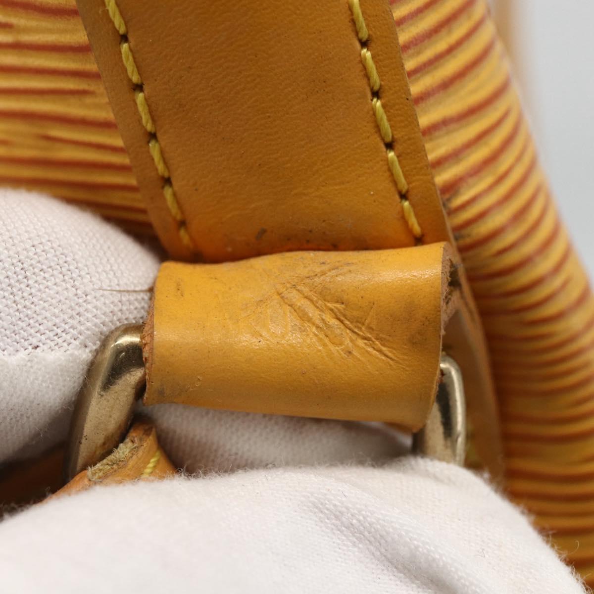 LOUIS VUITTON Epi Noe Shoulder Bag Tassili Yellow M44009 LV Auth BA11095
