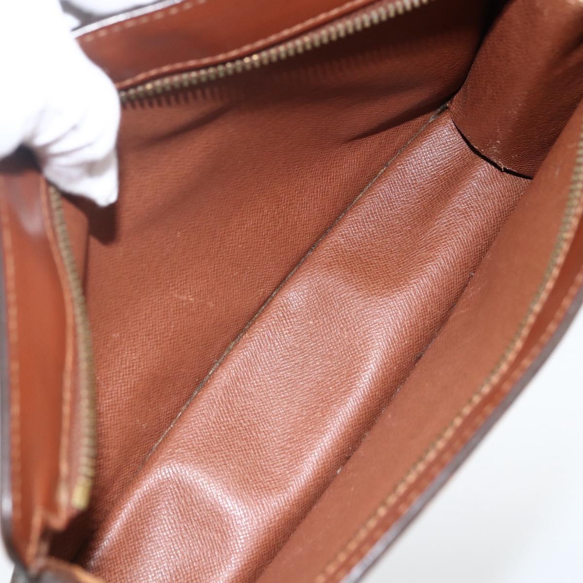 LOUIS VUITTON Monogram Pochette Homme Clutch Bag M51795 LV Auth BA11096