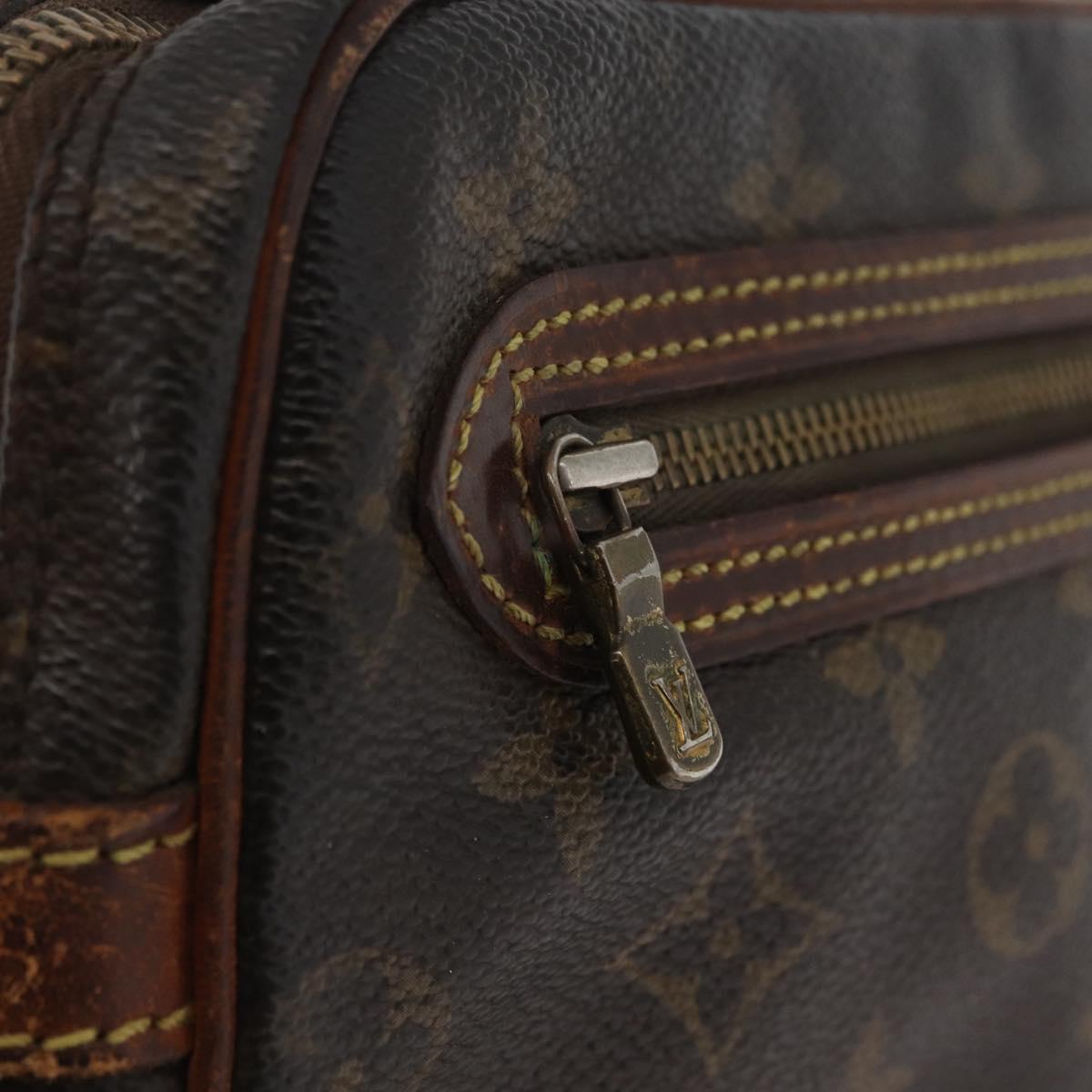 LOUIS VUITTON Monogram Marly Dragonne GM Clutch Bag M51825 LV Auth BA11101