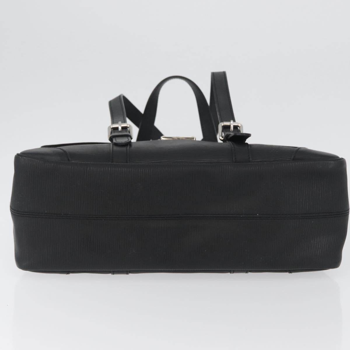 LOUIS VUITTON Epi Segur MM Hand Bag Black M58862 LV Auth BA11114