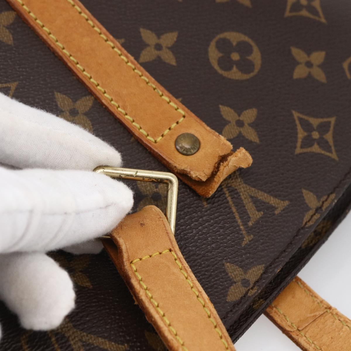 LOUIS VUITTON Monogram Babylone Tote Bag M51102 LV Auth BA11123