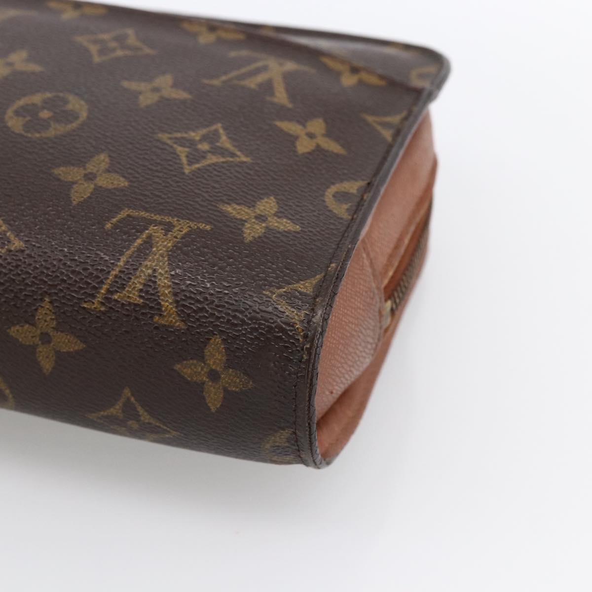 LOUIS VUITTON Monogram Orsay Clutch Bag M51790 LV Auth BA11125