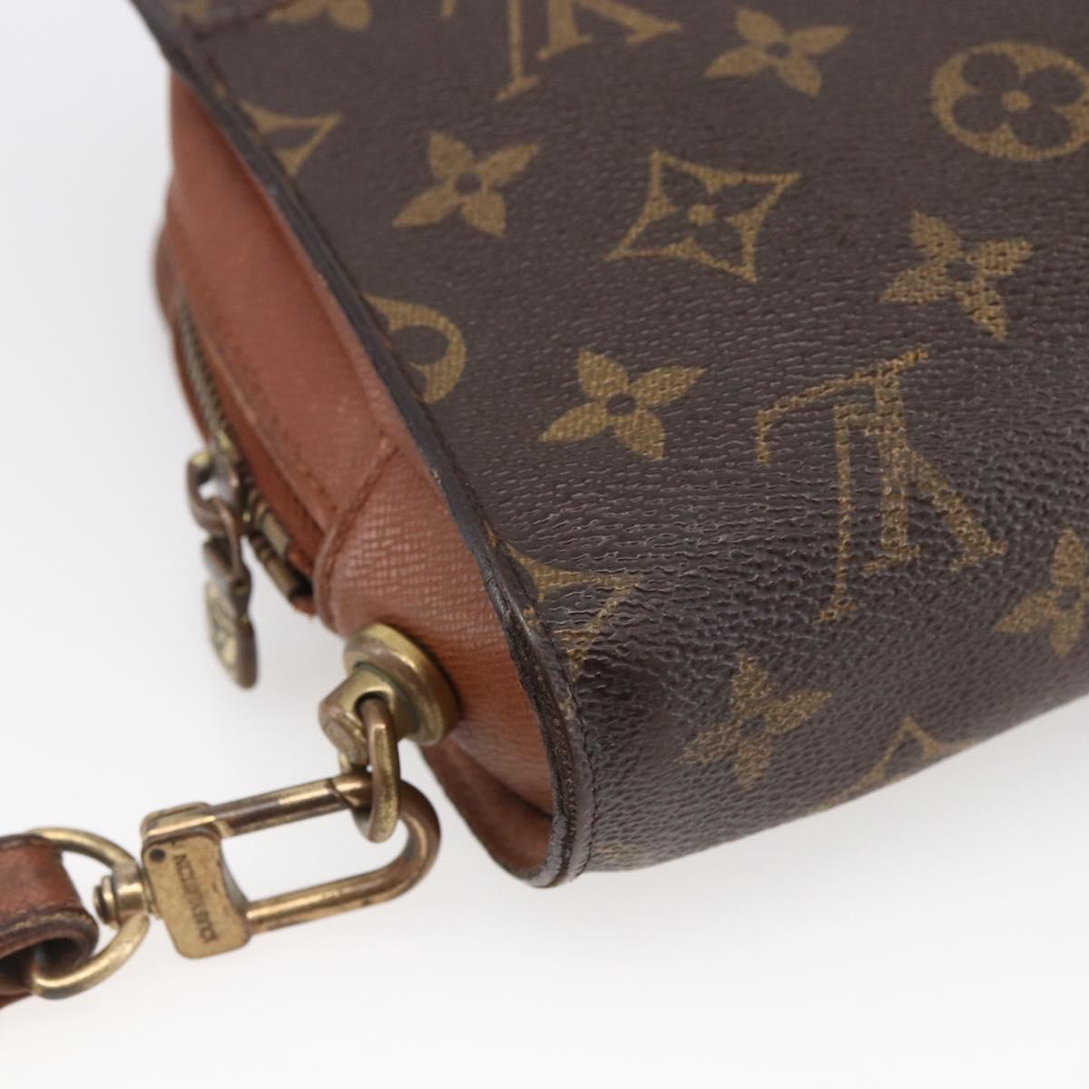LOUIS VUITTON Monogram Orsay Clutch Bag M51790 LV Auth BA11125