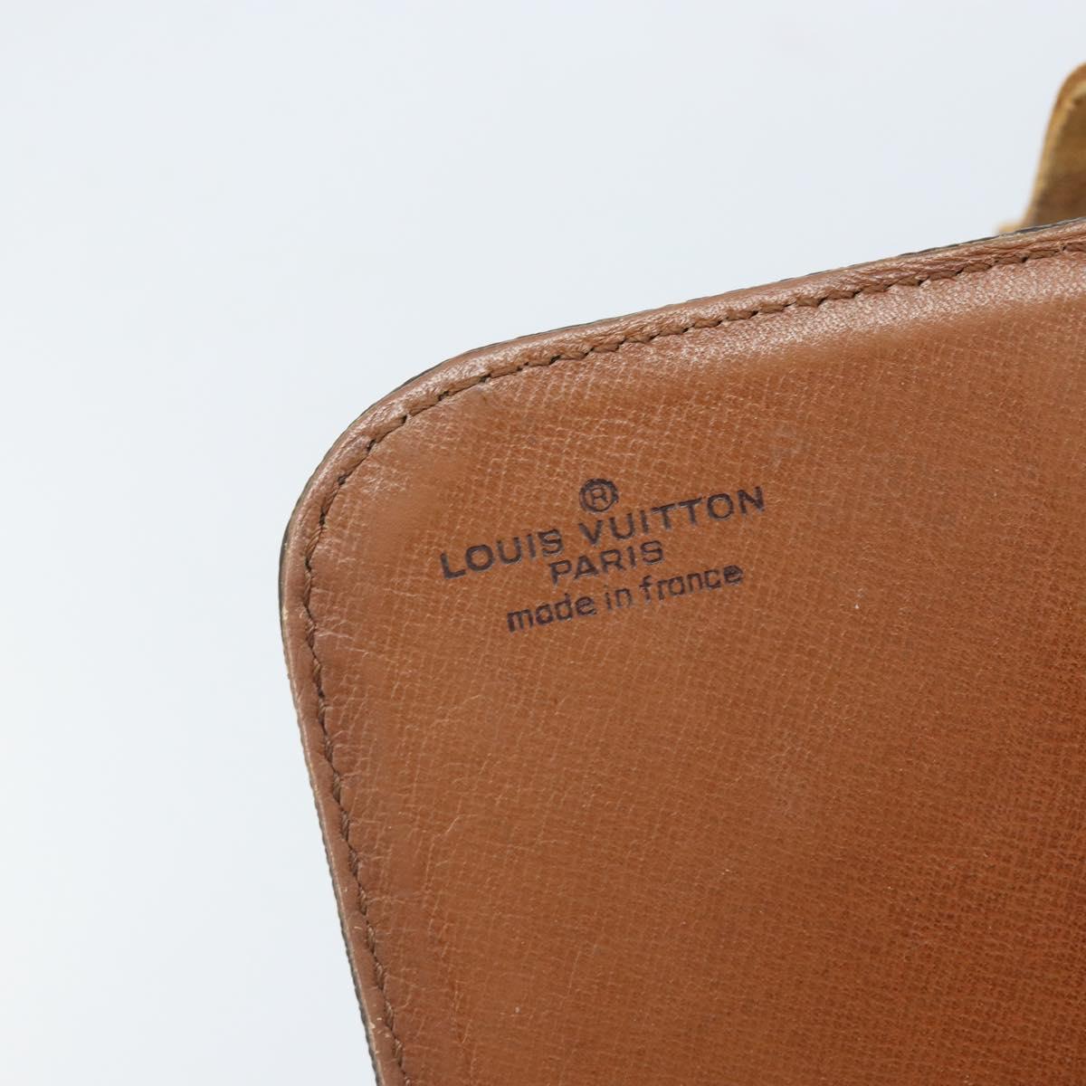 LOUIS VUITTON Monogram Cartouchiere MM Shoulder Bag M51253 LV Auth BA11126