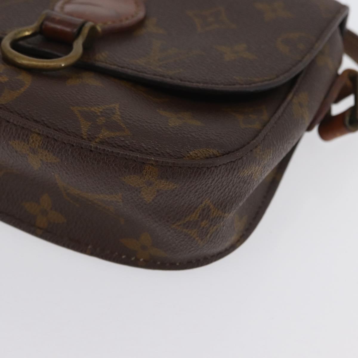 LOUIS VUITTON Monogram Saint Cloud PM Shoulder Bag M51244 LV Auth BA11138