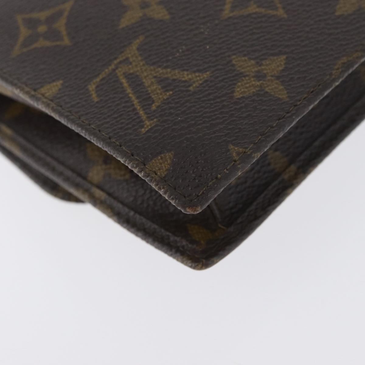 LOUIS VUITTON Monogram Pochette Rabat 20 Clutch Bag M51935 LV Auth BA11156