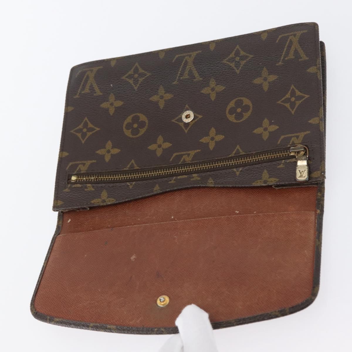 LOUIS VUITTON Monogram Pochette Rabat 20 Clutch Bag M51935 LV Auth BA11156