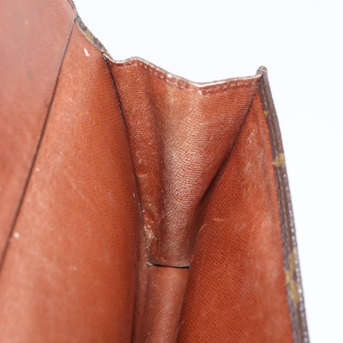 LOUIS VUITTON Monogram Pochette Rabat 20 Clutch Bag M51935 LV Auth BA11156