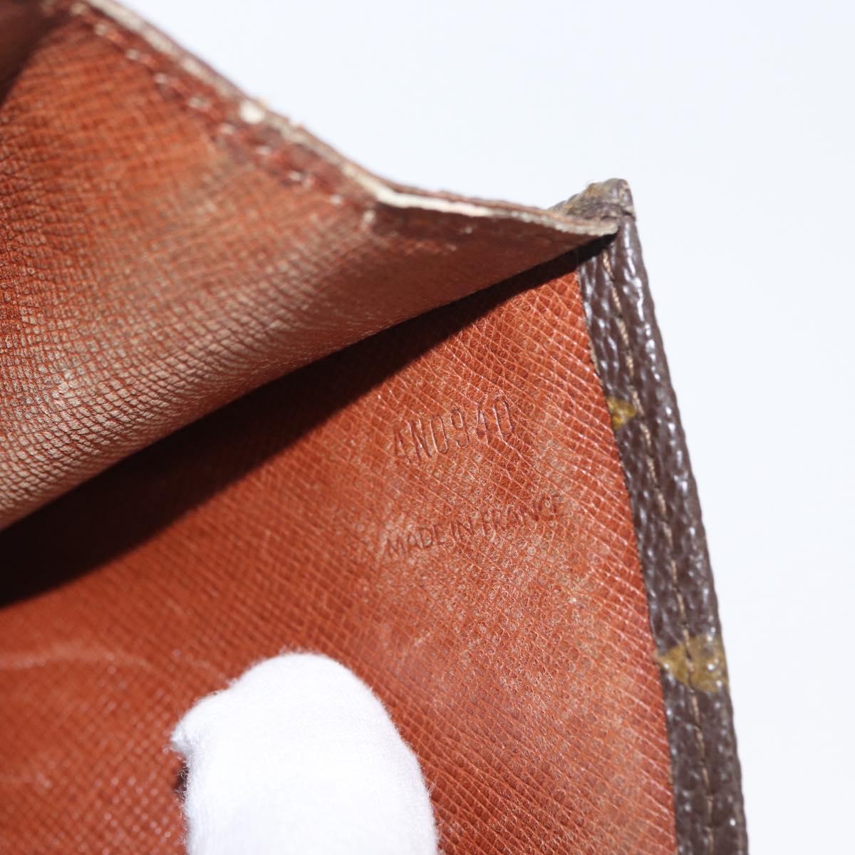 LOUIS VUITTON Monogram Pochette Rabat 20 Clutch Bag M51935 LV Auth BA11156
