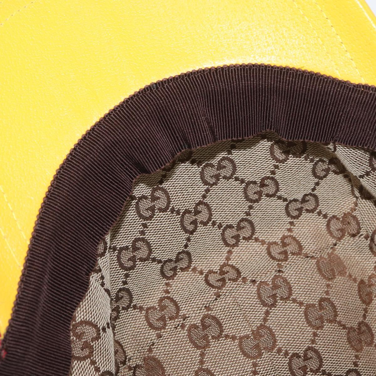 GUCCI GG Canvas Cap S Multicolor 751544 Auth BA11157M