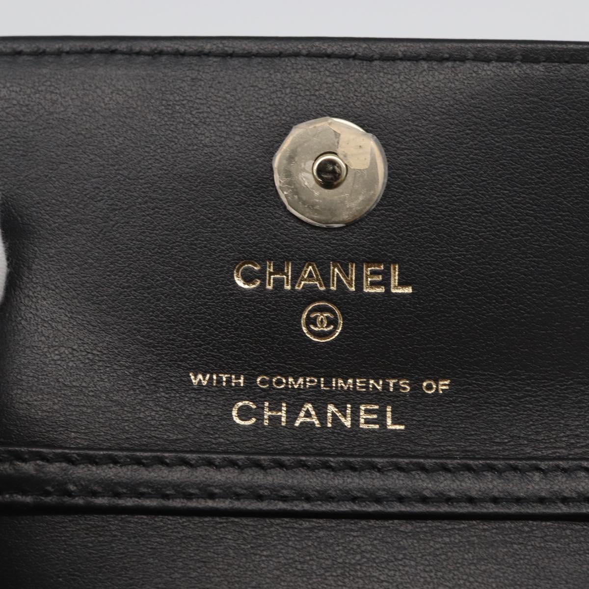 CHANEL Chain Mini Matelasse 12 Shoulder Bag Canvas Beige Gold CC Auth BA11178SAM