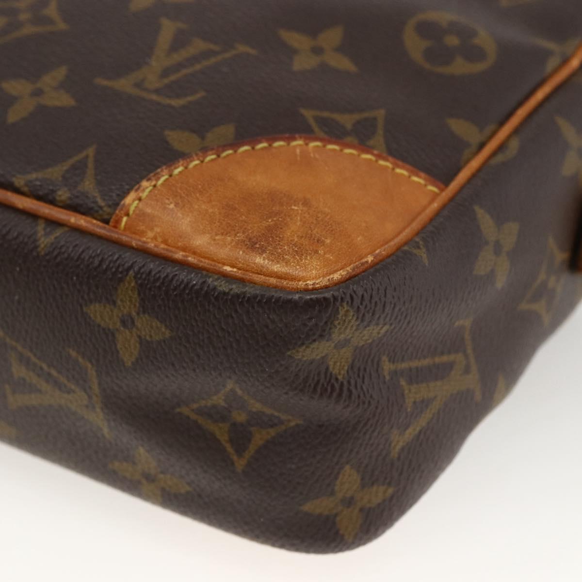 LOUIS VUITTON Monogram Compiegne 28 Clutch Bag M51845 LV Auth BA11183