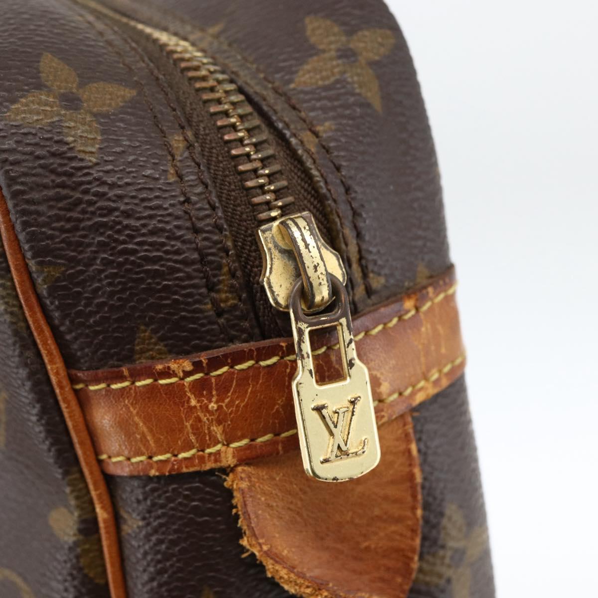LOUIS VUITTON Monogram Compiegne 28 Clutch Bag M51845 LV Auth BA11183