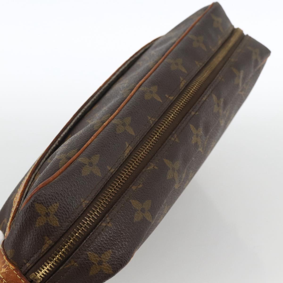 LOUIS VUITTON Monogram Compiegne 28 Clutch Bag M51845 LV Auth BA11183
