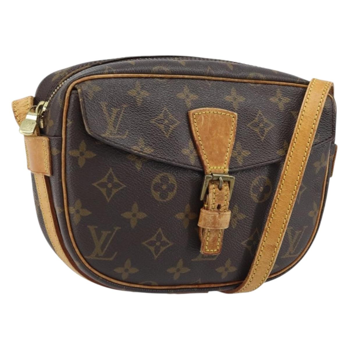 LOUIS VUITTON Monogram Jeune Fille PM Shoulder Bag M51227 LV Auth BA11185