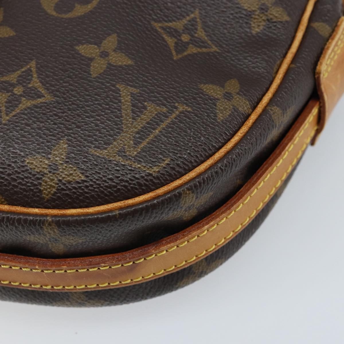 LOUIS VUITTON Monogram Jeune Fille PM Shoulder Bag M51227 LV Auth BA11185