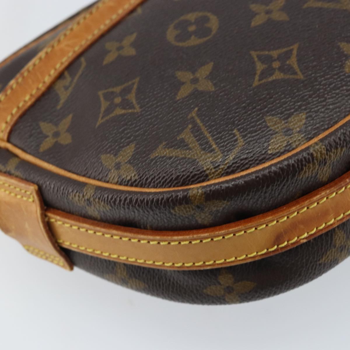 LOUIS VUITTON Monogram Jeune Fille PM Shoulder Bag M51227 LV Auth BA11185