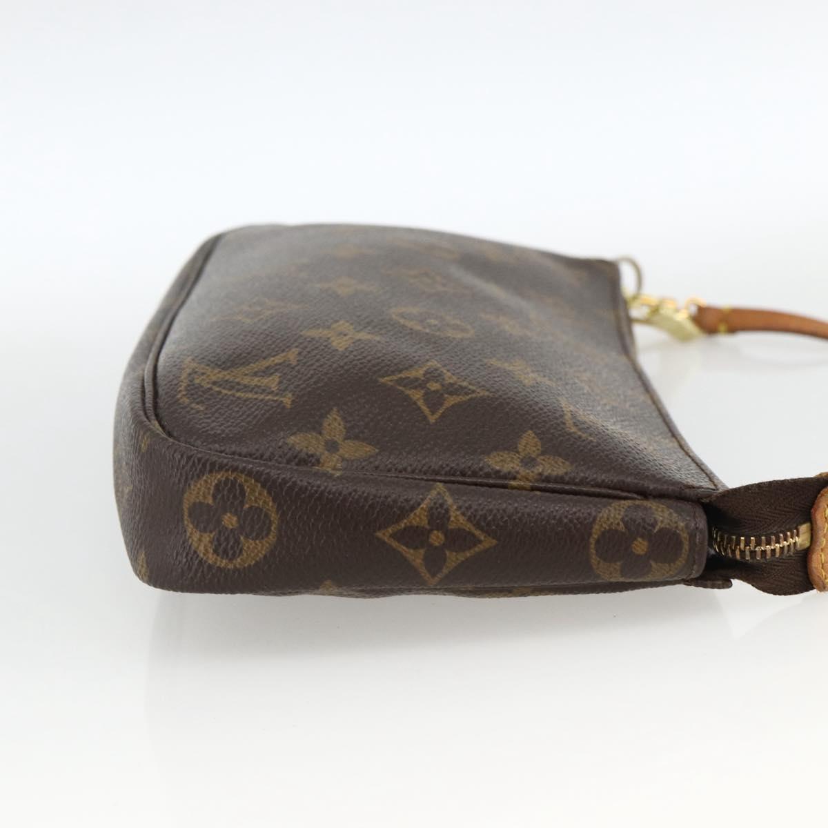 LOUIS VUITTON Monogram Pochette Accessoires Pouch M51980 LV Auth BA11192