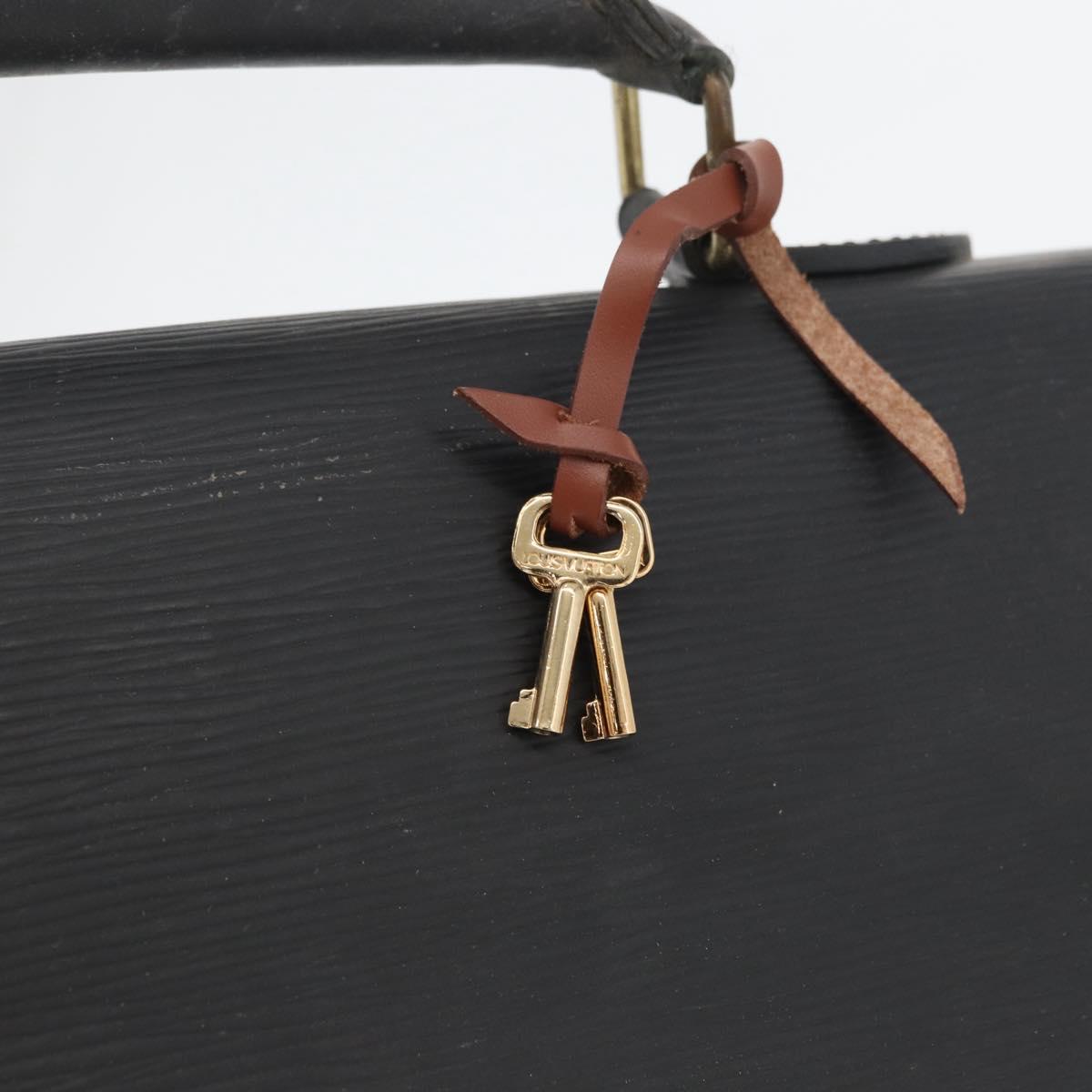 LOUIS VUITTON Epi Serviette Conseiller Briefcase Black M54422 LV Auth BA11197