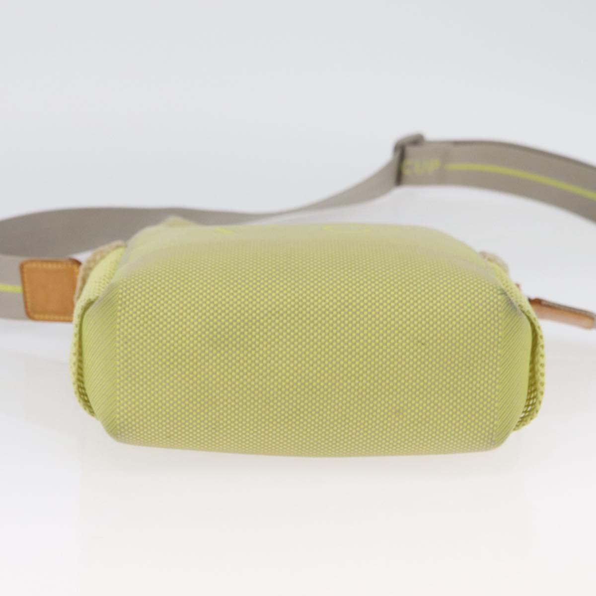 LOUIS VUITTON Damier Geant LV Cup Weatherly Bag Yellow M80636 LV Auth BA11202