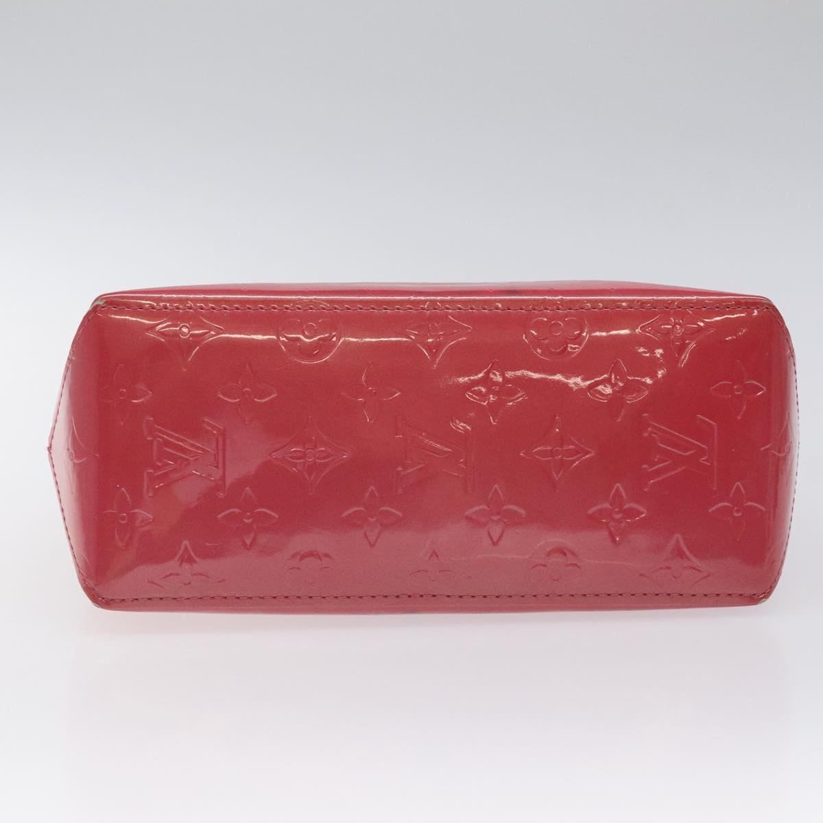 LOUIS VUITTON Monogram Vernis Reade PM Hand Bag Fran Boise M9132F Auth BA1121