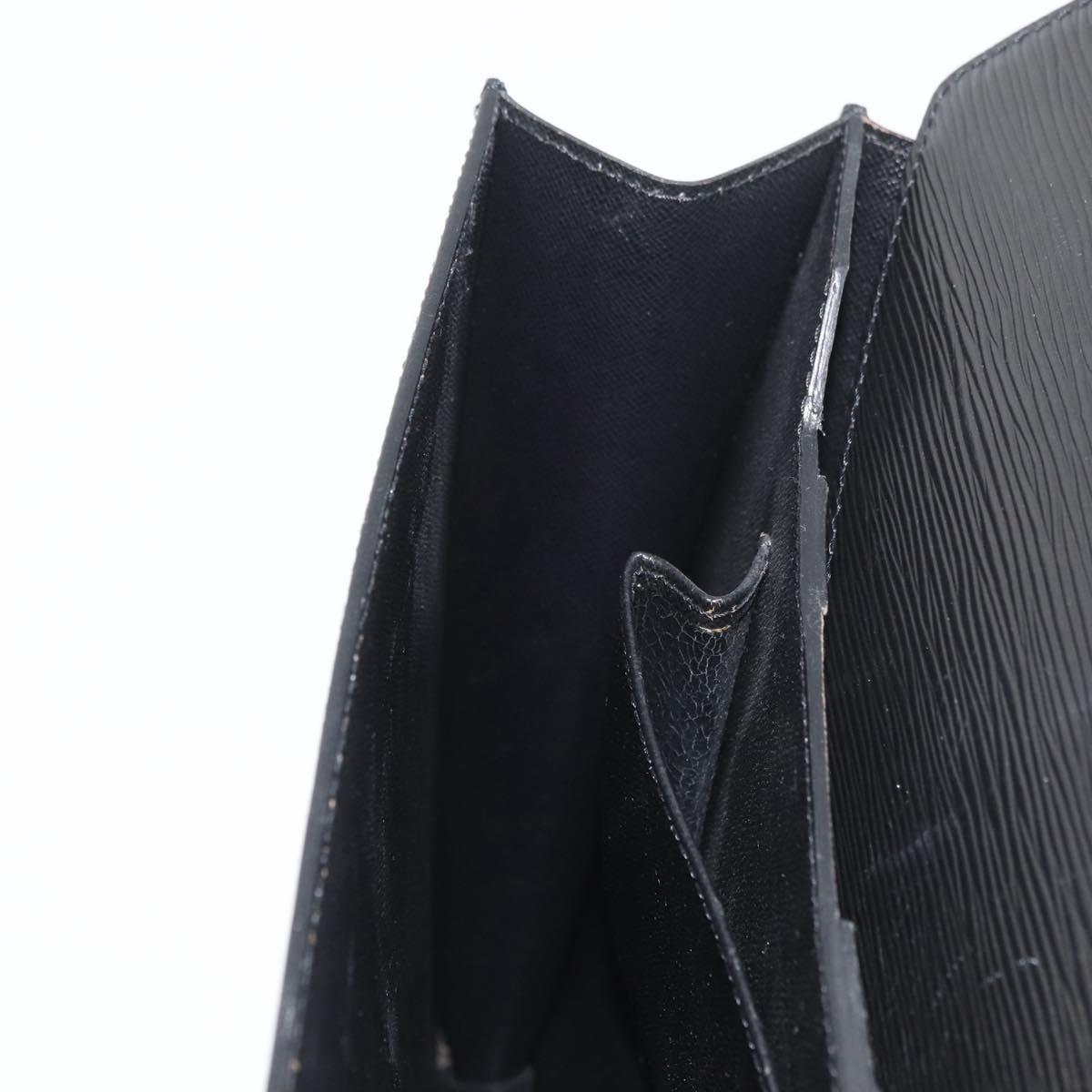 LOUIS VUITTON Epi Serviette Conseiller Briefcase Black M54422 LV Auth BA11219