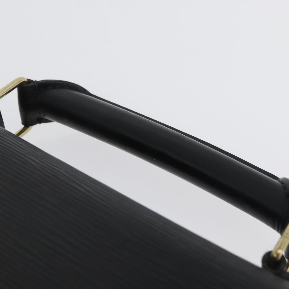 LOUIS VUITTON Epi Serviette Conseiller Briefcase Black M54422 LV Auth BA11219