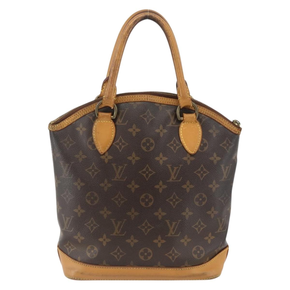 LOUIS VUITTON Monogram Lockit Hand Bag M40102 LV Auth BA11222