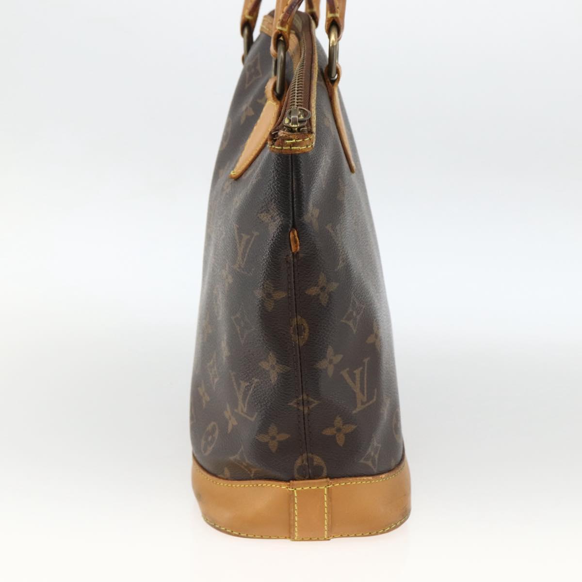 LOUIS VUITTON Monogram Lockit Hand Bag M40102 LV Auth BA11222