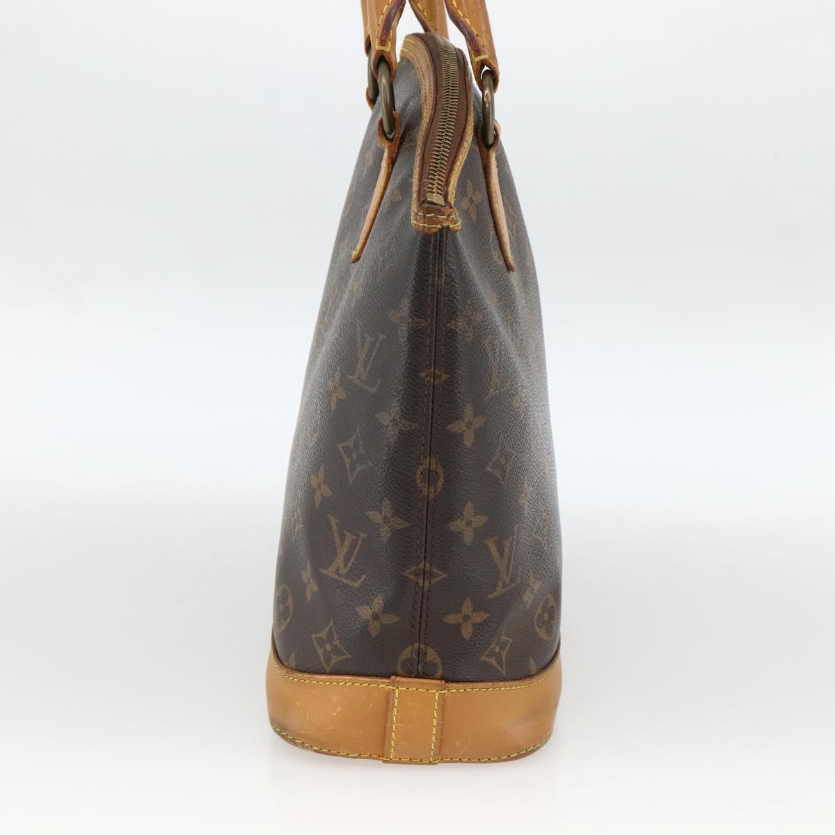 LOUIS VUITTON Monogram Lockit Hand Bag M40102 LV Auth BA11222