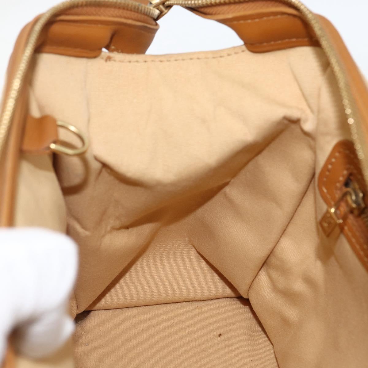 LOUIS VUITTON Monogram Mini Josephine PM Hand Bag Beige M92416 LV Auth BA11224