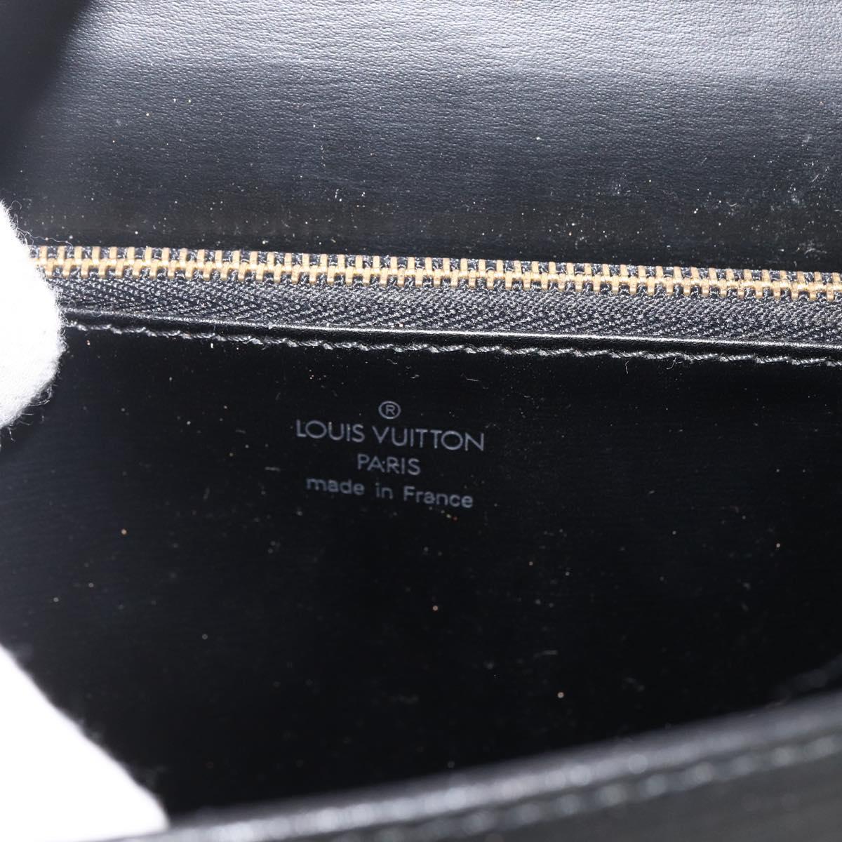 LOUIS VUITTON Epi Malesherbes Hand Bag Black M52372 LV Auth BA11235