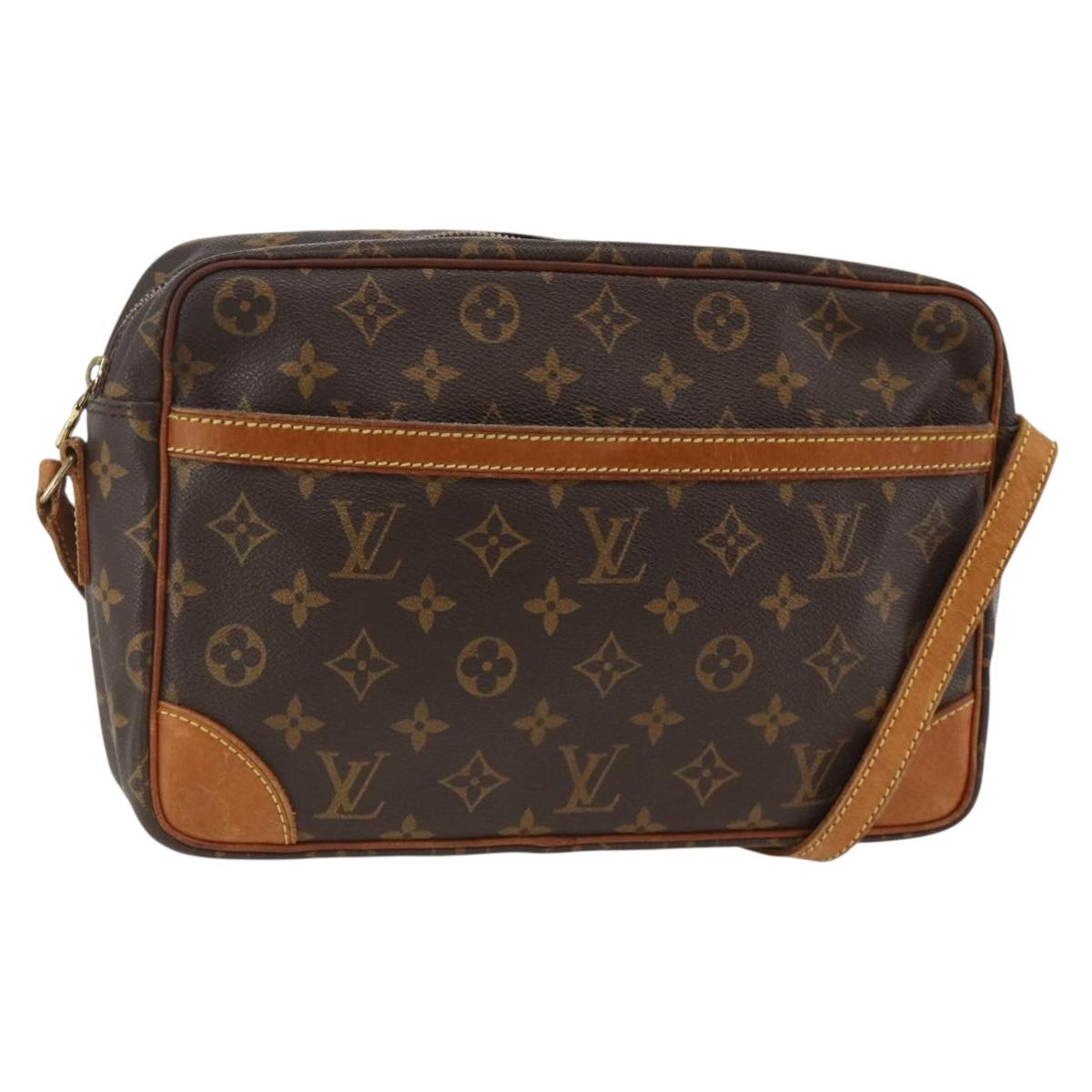 LOUIS VUITTON Monogram Trocadero 30 Shoulder Bag M51272 LV Auth BA11238