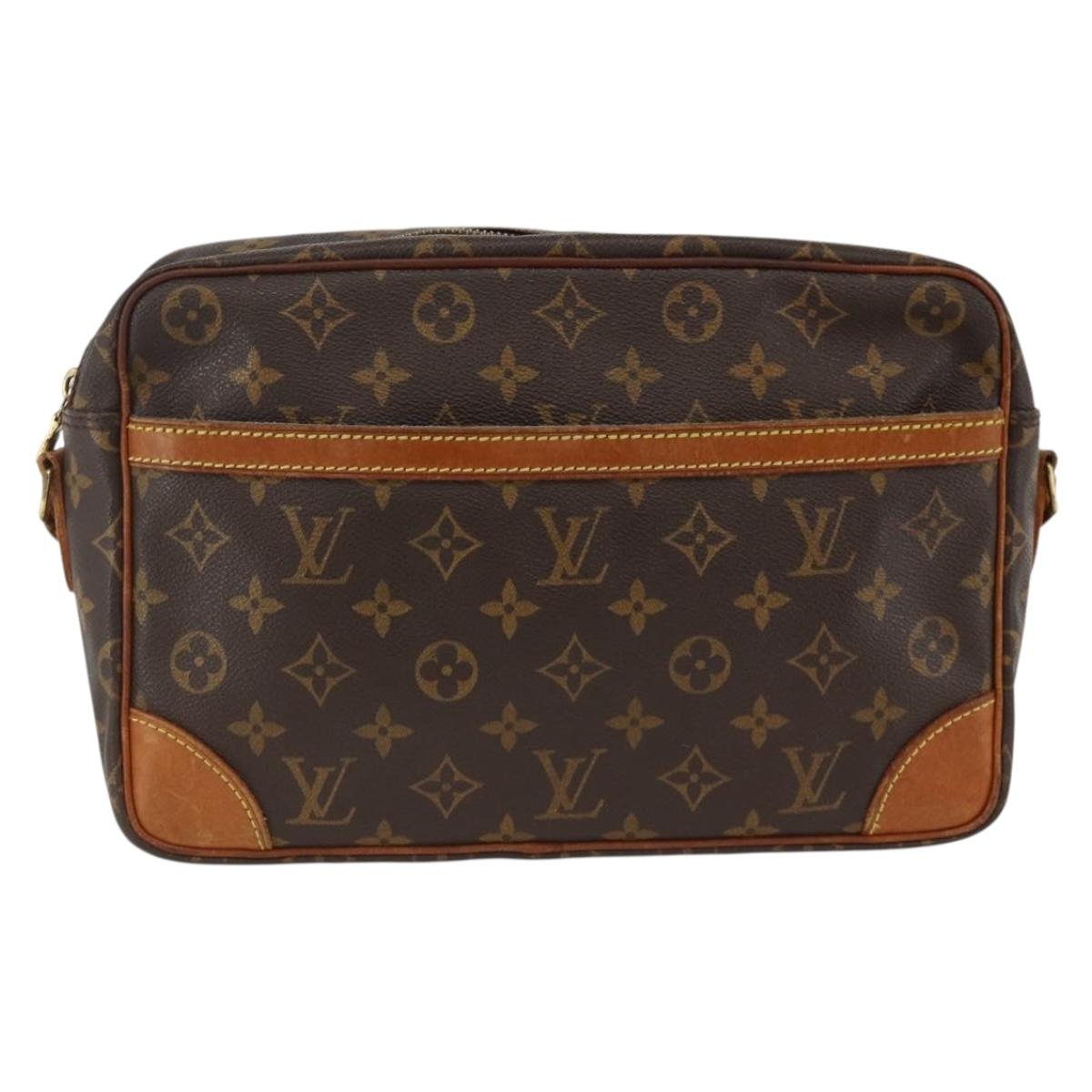 LOUIS VUITTON Monogram Trocadero 30 Shoulder Bag M51272 LV Auth BA11238