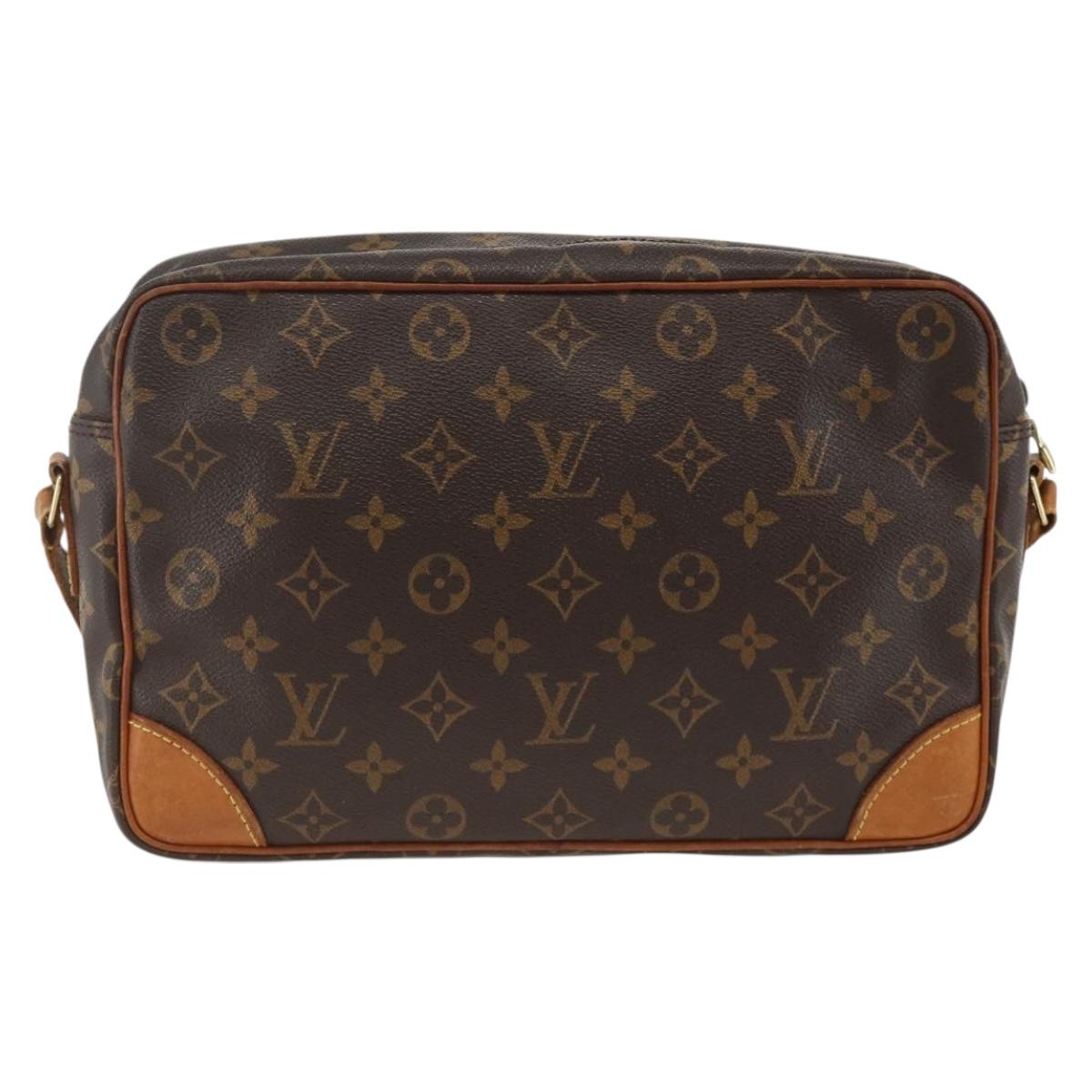 LOUIS VUITTON Monogram Trocadero 30 Shoulder Bag M51272 LV Auth BA11238