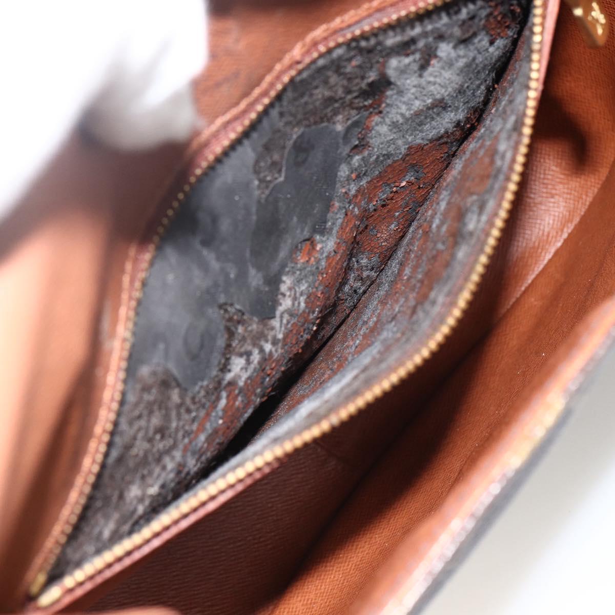 LOUIS VUITTON Monogram Saint Cloud GM Shoulder Bag M51242 LV Auth BA11243