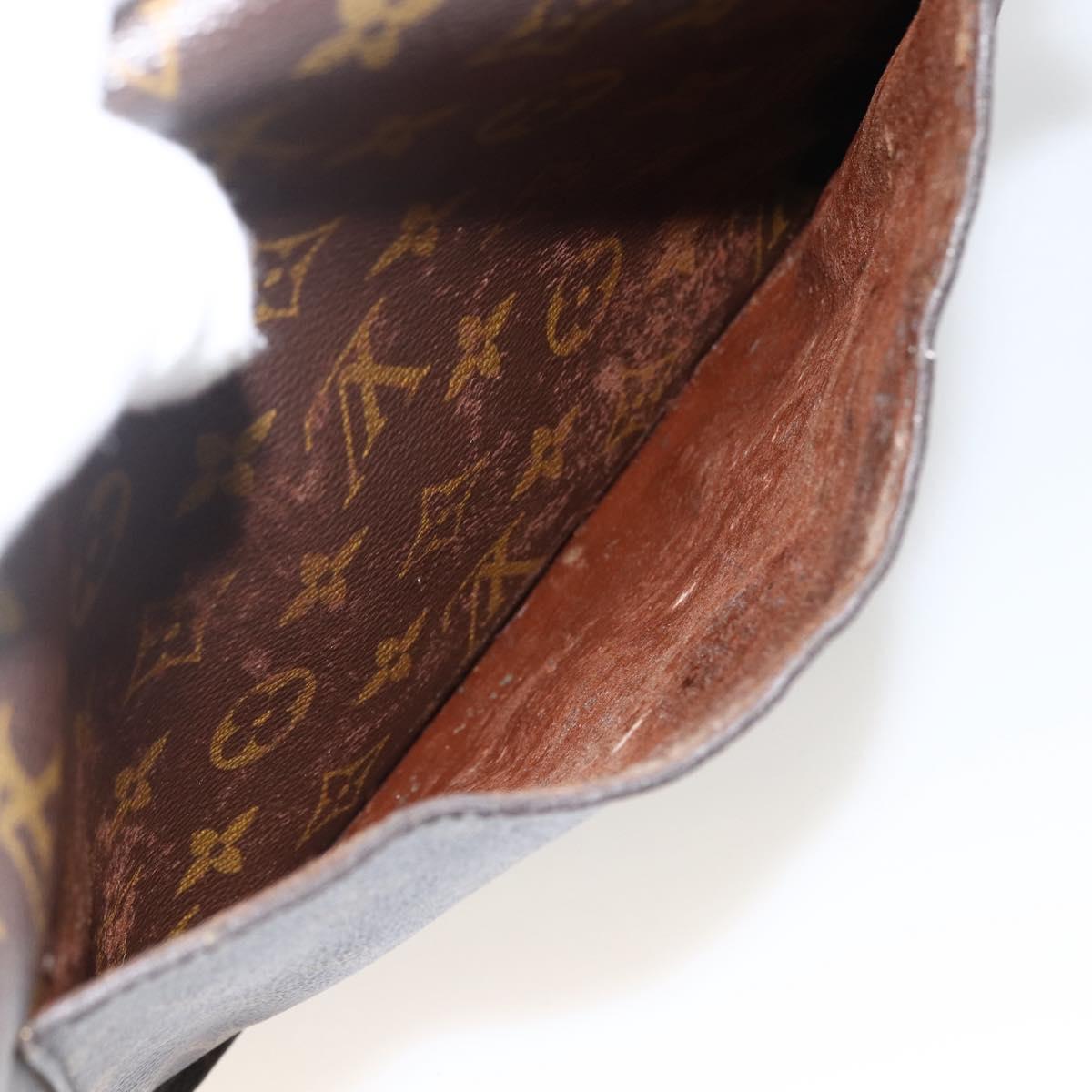 LOUIS VUITTON Monogram Saint Cloud GM Shoulder Bag M51242 LV Auth BA11243