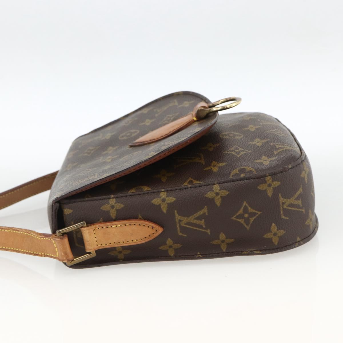 LOUIS VUITTON Monogram Saint Cloud GM Shoulder Bag M51242 LV Auth BA11243