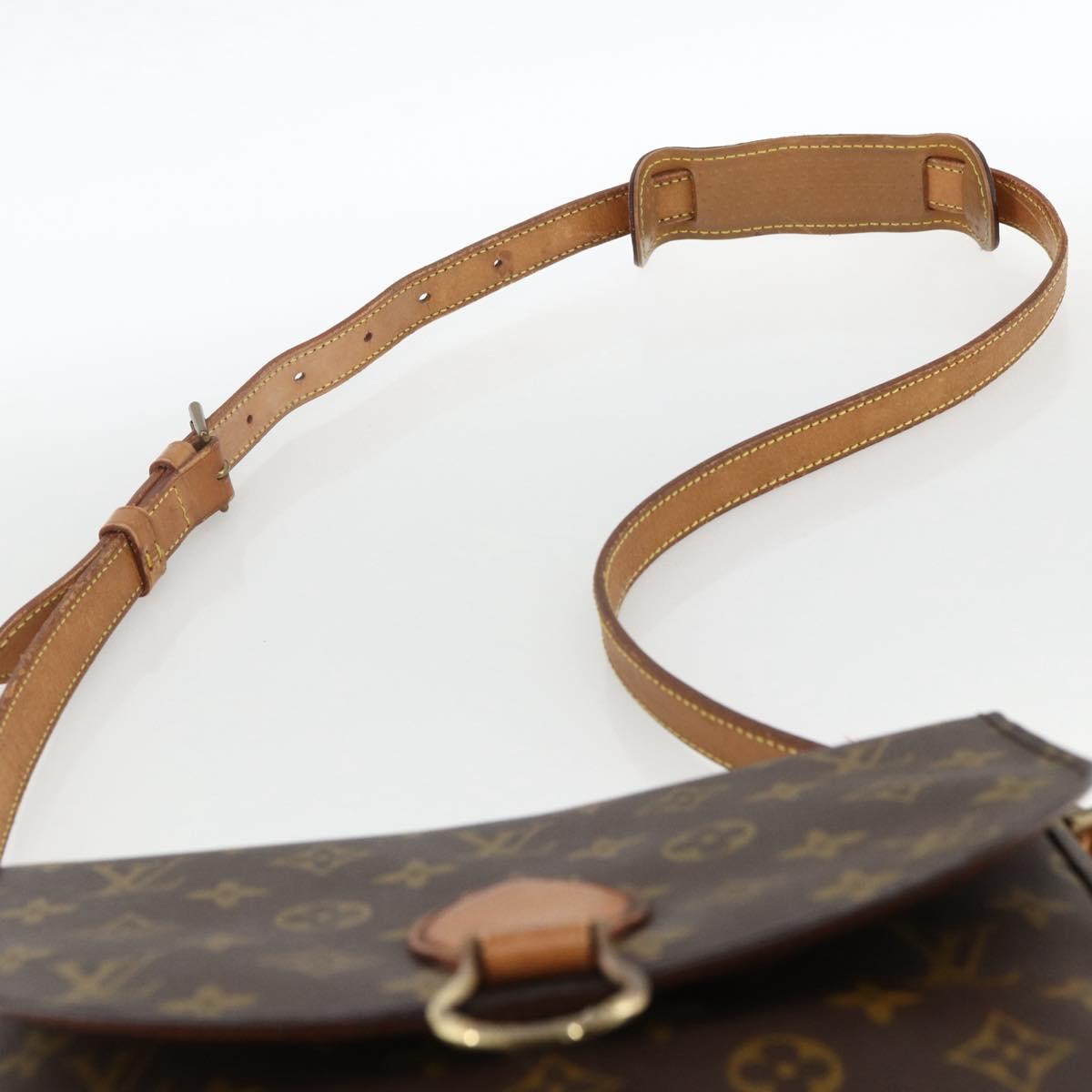 LOUIS VUITTON Monogram Saint Cloud GM Shoulder Bag M51242 LV Auth BA11243