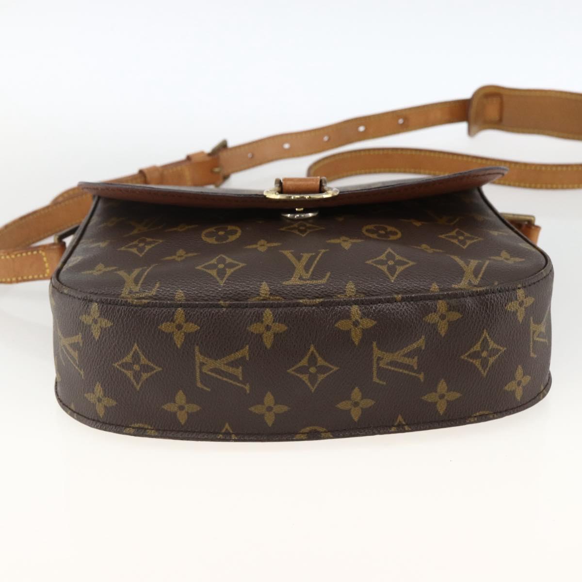 LOUIS VUITTON Monogram Saint Cloud GM Shoulder Bag M51242 LV Auth BA11243