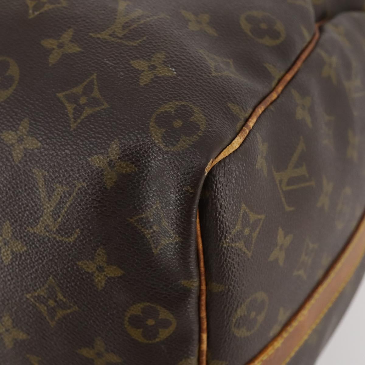 LOUIS VUITTON Monogram Keepall Bandouliere 50 Boston Bag M41416 LV Auth BA11258