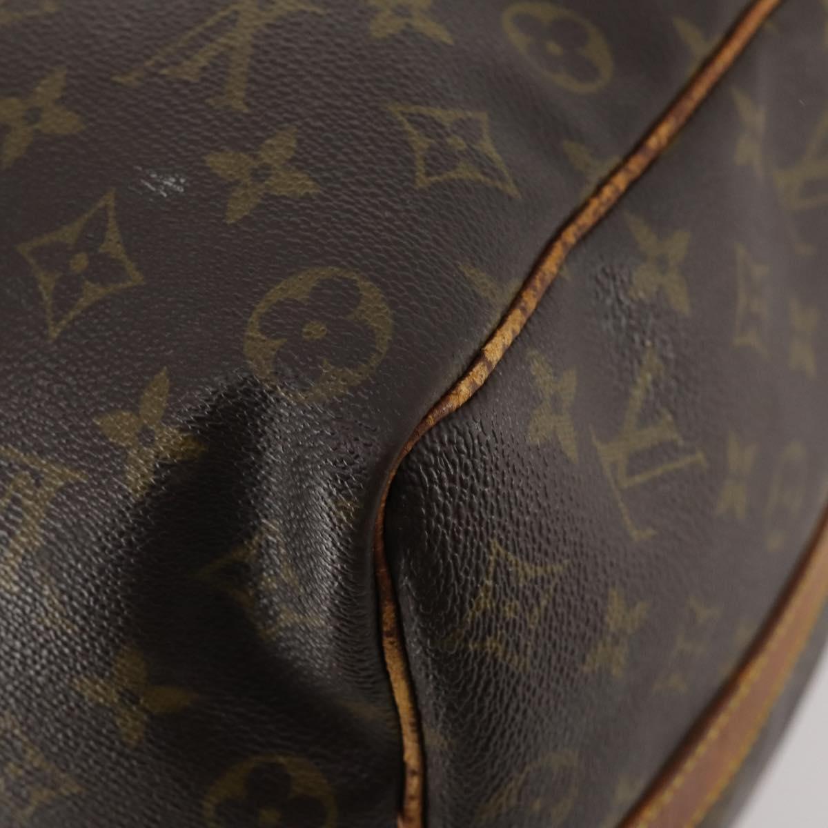 LOUIS VUITTON Monogram Keepall Bandouliere 50 Boston Bag M41416 LV Auth BA11258
