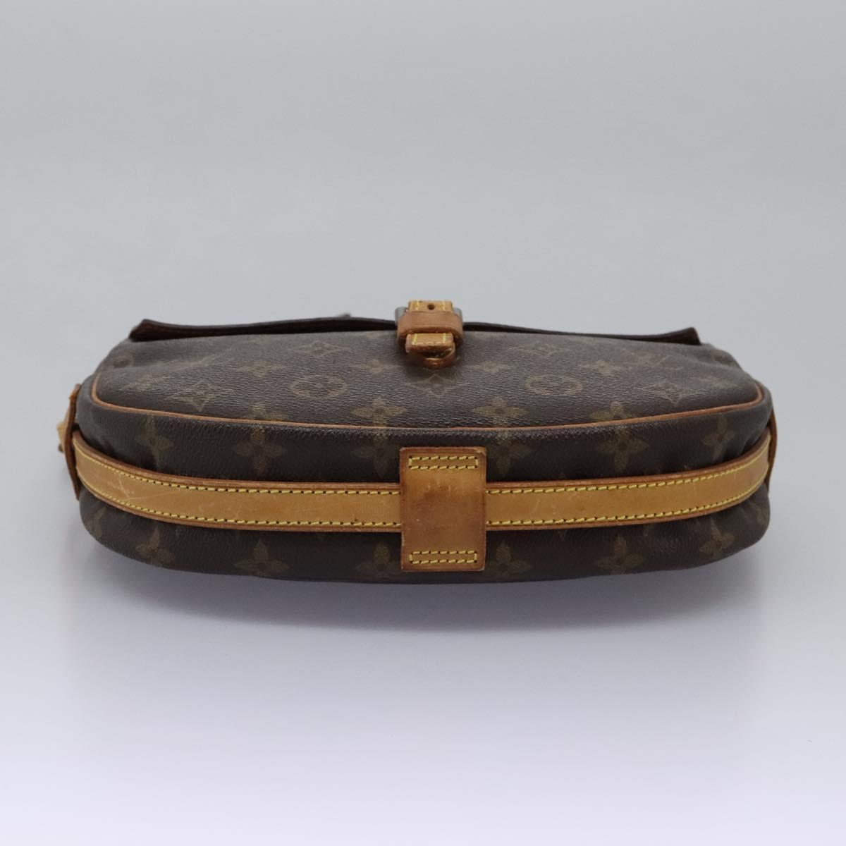 LOUIS VUITTON Monogram Jeune Fille MM Shoulder Bag M51226 LV Auth BA1126