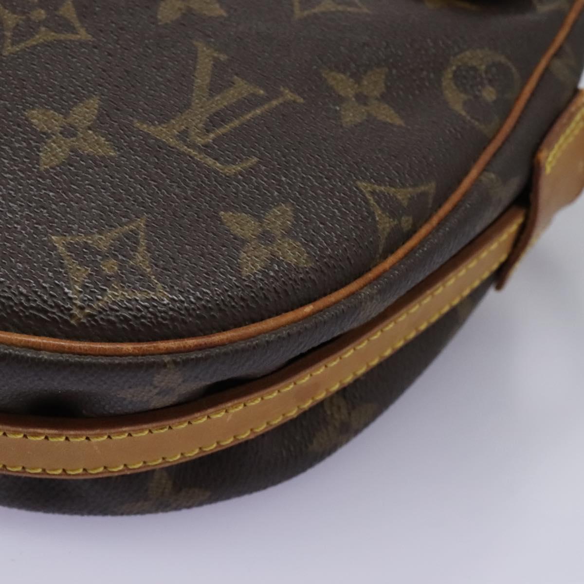 LOUIS VUITTON Monogram Jeune Fille MM Shoulder Bag M51226 LV Auth BA1126