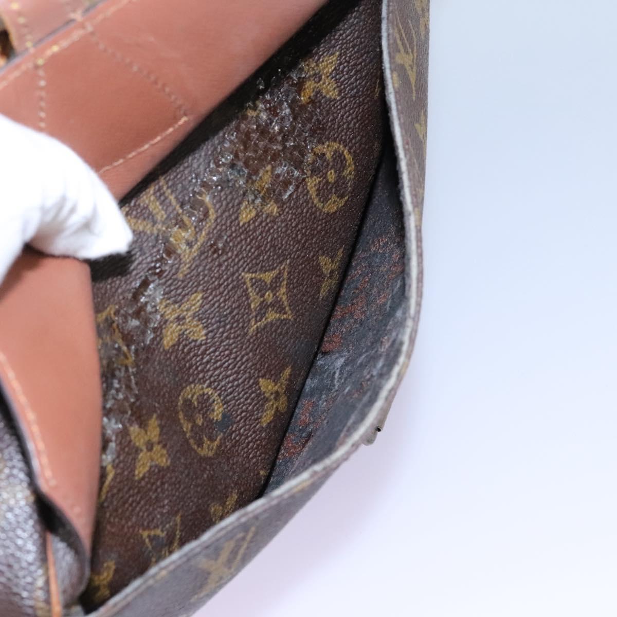 LOUIS VUITTON Monogram Jeune Fille MM Shoulder Bag M51226 LV Auth BA1126