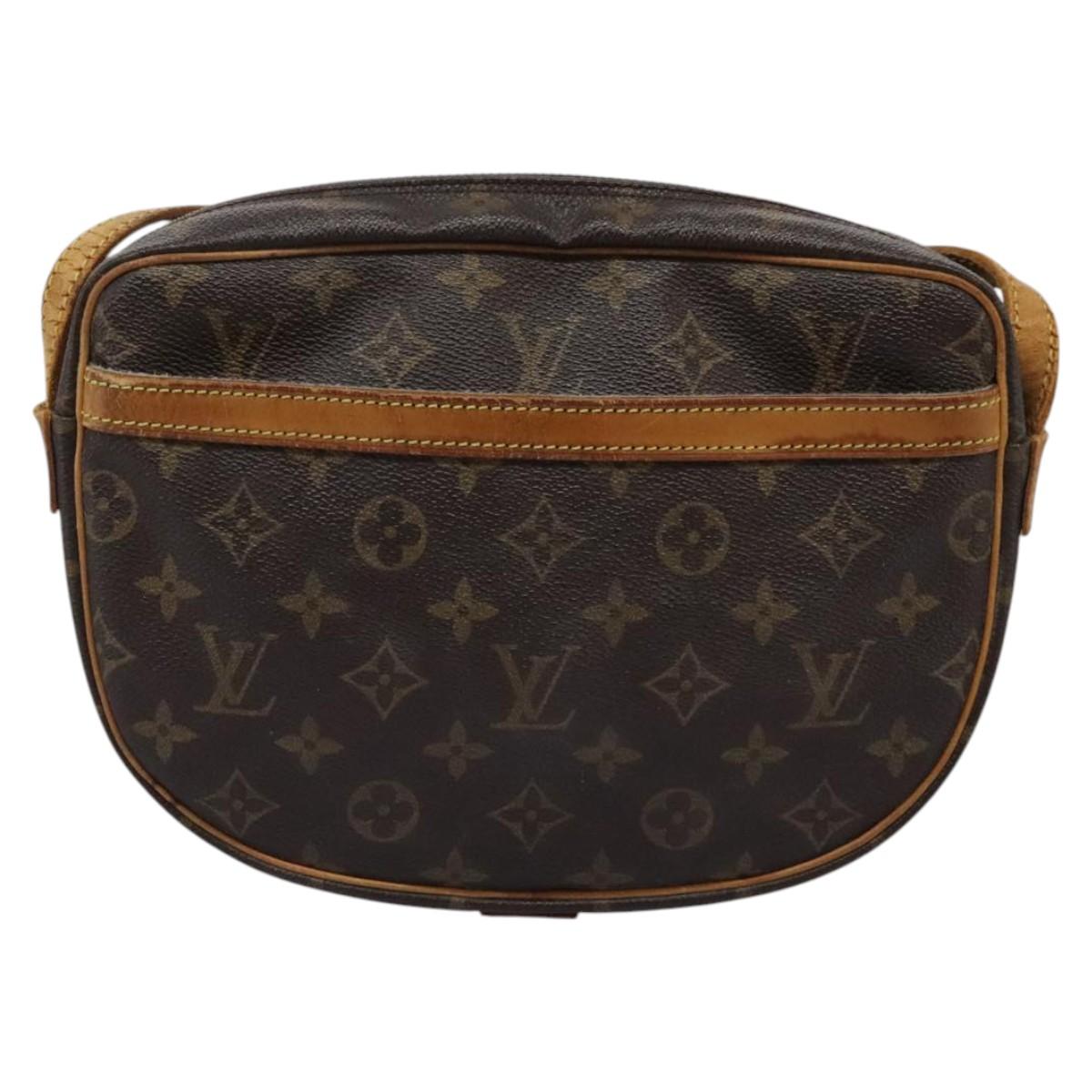 LOUIS VUITTON Monogram Jeune Fille MM Shoulder Bag M51226 LV Auth BA1126