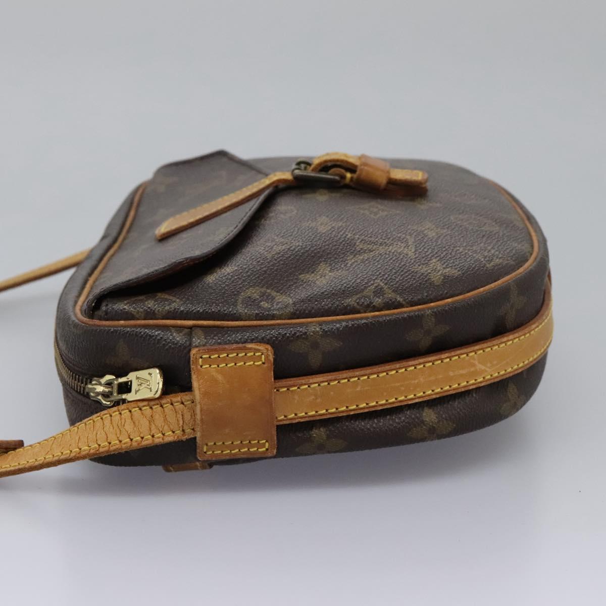 LOUIS VUITTON Monogram Jeune Fille MM Shoulder Bag M51226 LV Auth BA1126