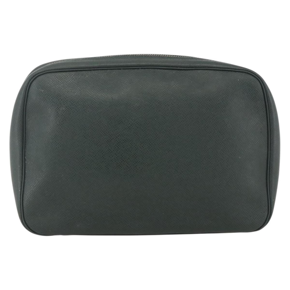 LOUIS VUITTON Taiga Trousse Toilette GM Clutch Bag Epicea M30214 LV Auth BA11283